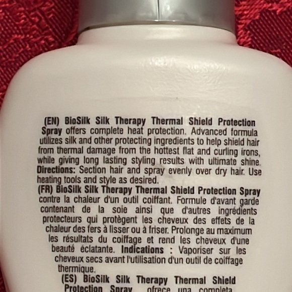 Brand New BioSilk Silk Therapy Thermal Shield Protection Spray & Batana Oil Set - Picture 12 of 13
